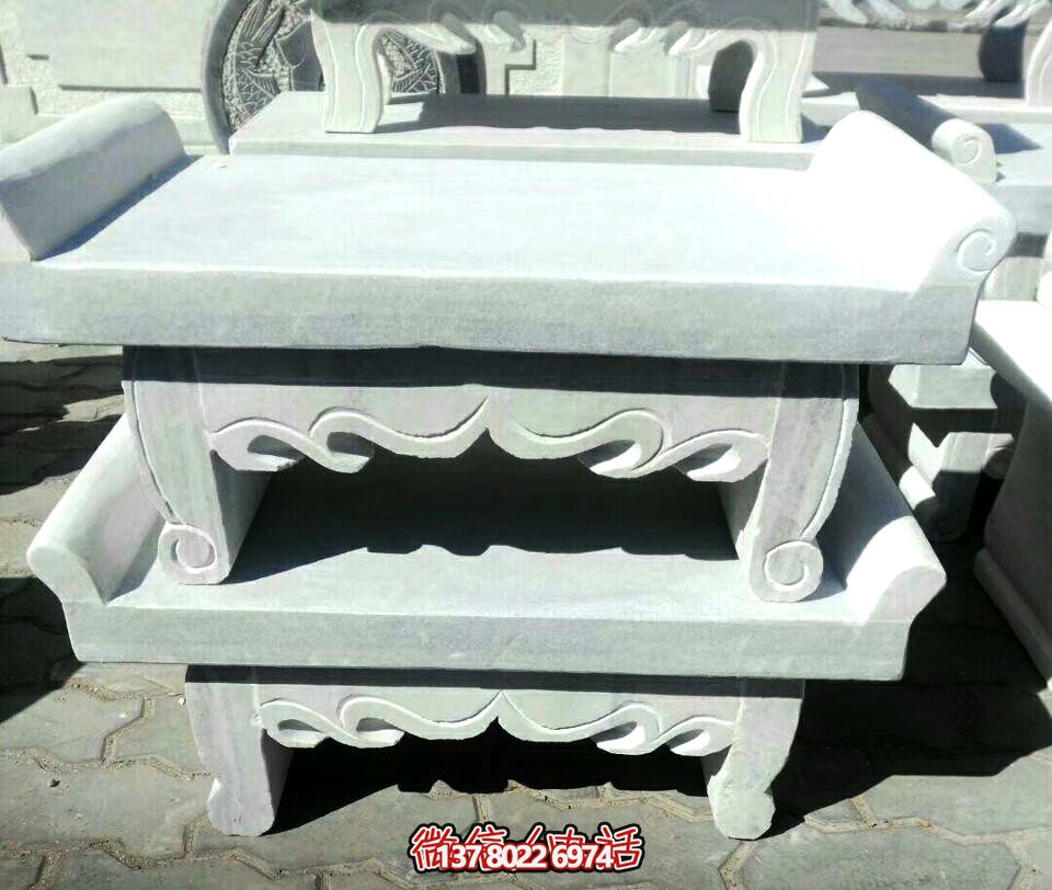 漢白玉佛像供桌，裝點(diǎn)景區(qū)寺院