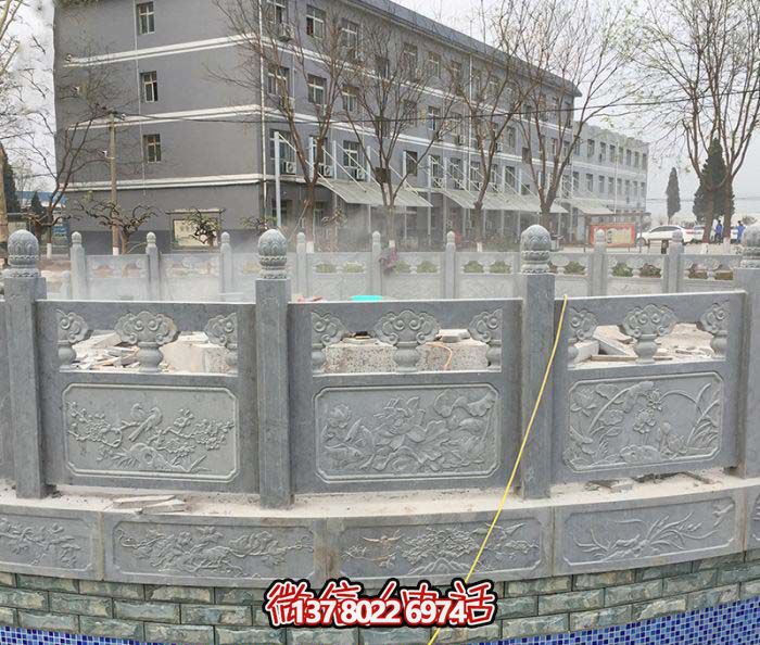 精美青石圍欄景觀噴泉，讓你的小區更加美麗