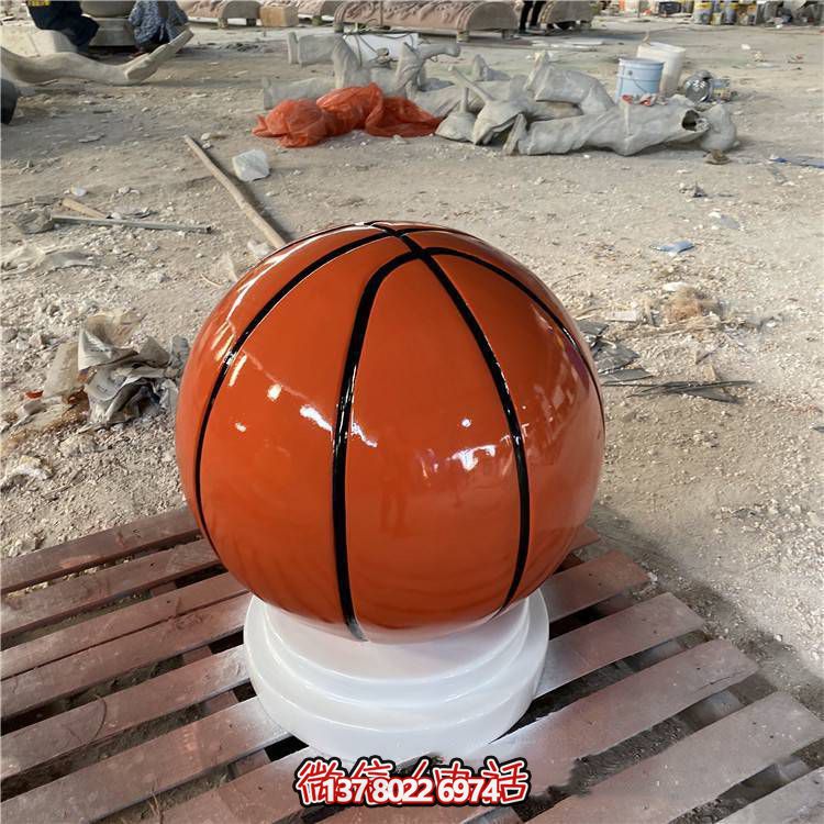 仿真玻璃鋼雕塑一款融入公園、校園、體育館的創(chuàng)意體育裝置