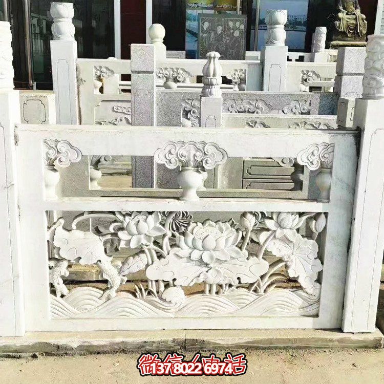 精美石欄桿，讓你的小區、公園更加美觀