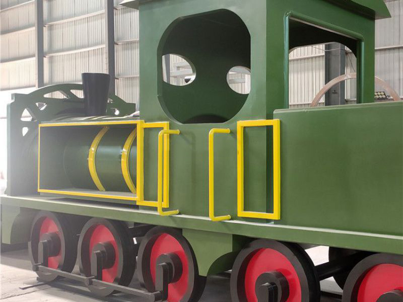 兒童樂(lè)園不銹鋼火車